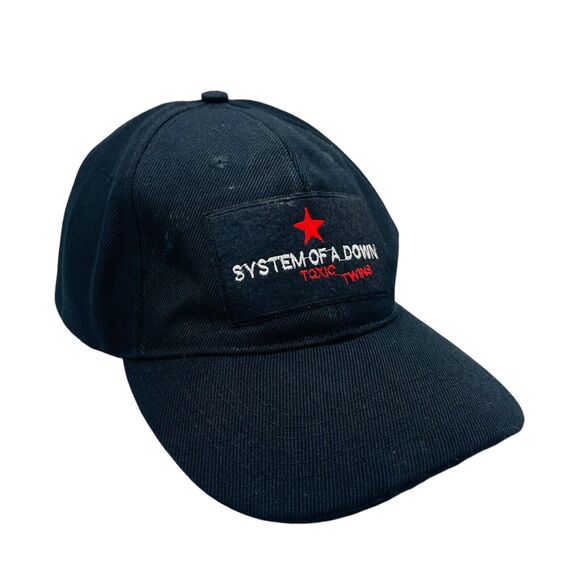 Vintage Y2K System Of A Down Toxic Twins Hat Cap Mesmerize Hypnotize - Picture 3 of 5